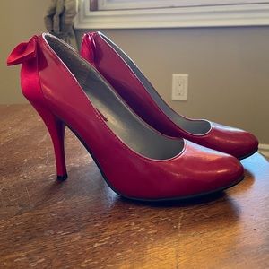 Le Chateau Red High Heels